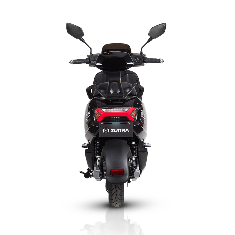 Motocykl elektryczny Robo-S iamelectric czarny tył2