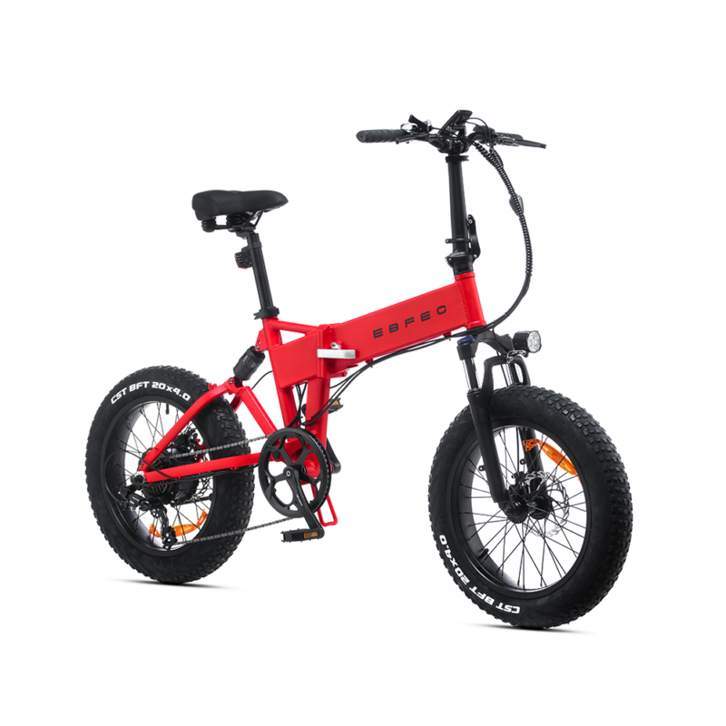 czerwony fatboy rower elektryczny
